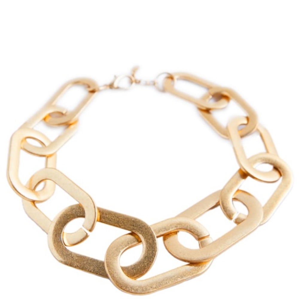 Zara large link necklace